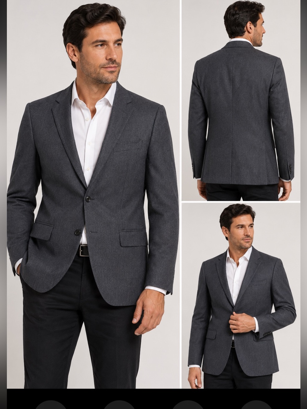 Brooks brothers Classicgr gray Men's Blazer size 44R